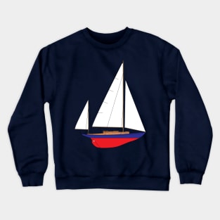 Concordia Yawl Sailboat Crewneck Sweatshirt